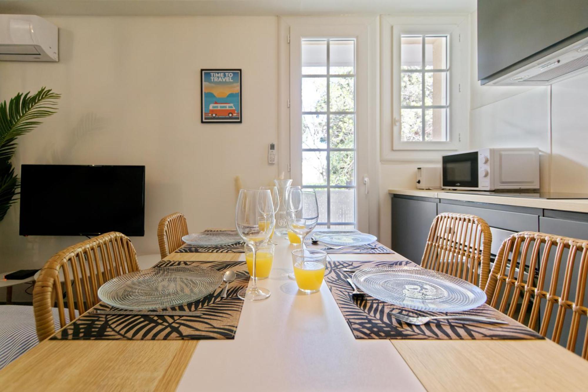 016- T2 Tropisme, Appart 1 Chambre,Clim,Wifi,Parking Montpellier Exterior photo